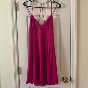 Pink cocktail dress from Express